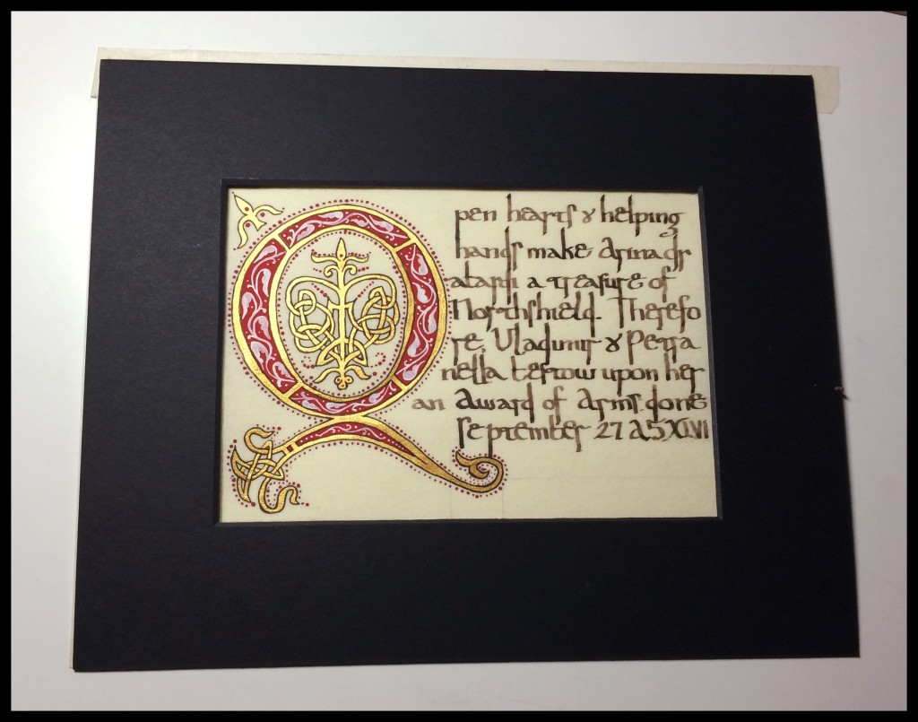 Finished Scroll